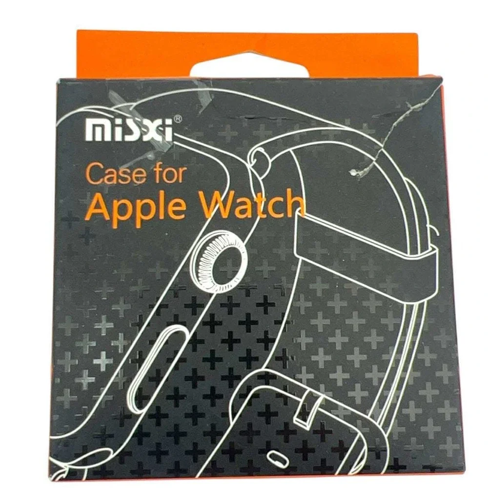 Missxi Apple Watch Case 44mm Hard Cover Black‎ Series SE/SE2/6/5/4 NIB